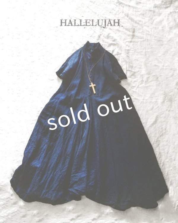 画像2: HALLELUJAH／1900年代　Robe「ローブ」indigo (2)
