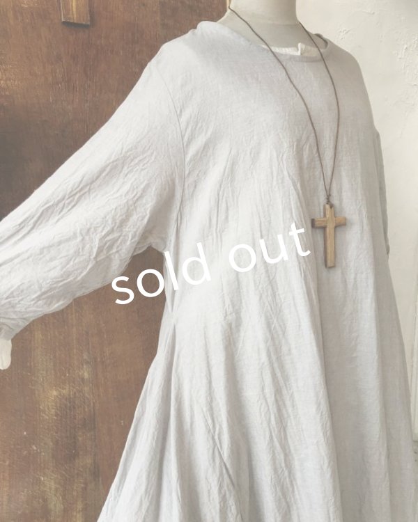 画像5: MARCHE' DE SOEUR／教会ワンピース・グレージュ (5)