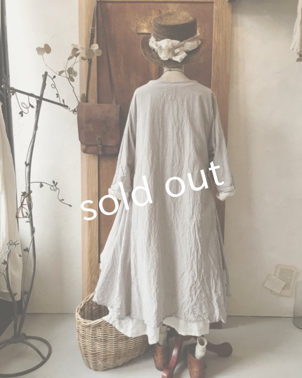 画像7: MARCHE' DE SOEUR／教会ワンピース・グレージュ (7)