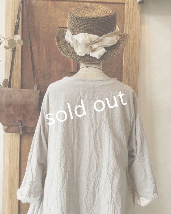 画像8: MARCHE' DE SOEUR／教会ワンピース・グレージュ (8)