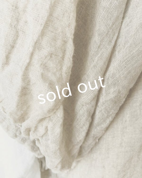 画像12: MARCHE' DE SOEUR/ふわくしゅ2wayパフワンピース・生成り (12)