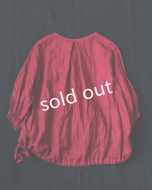 画像9: MARCHE' DE SOEUR／リボンプルオーバー・赤 (9)