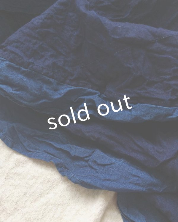 画像5: HALLELUJAH/1850年代 Bergere「グレーテルのローブ」indigo (5)