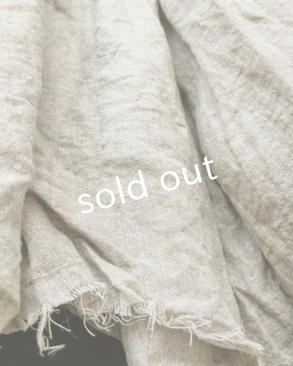 画像5: MARCHE' DE SOEUR／リトアニアリネンギャザースカート (5)
