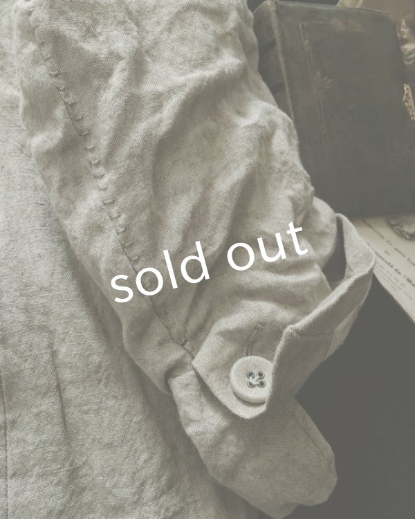 画像10: HALLELUJAH／1920年代　Veste「ロングジャケット」belgian sand baige (10)