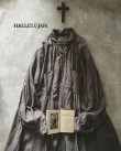 画像1: HALLELUJAH／1890's Bourgeron　1890年代　羊飼いシャツワンピース・Gray (1)