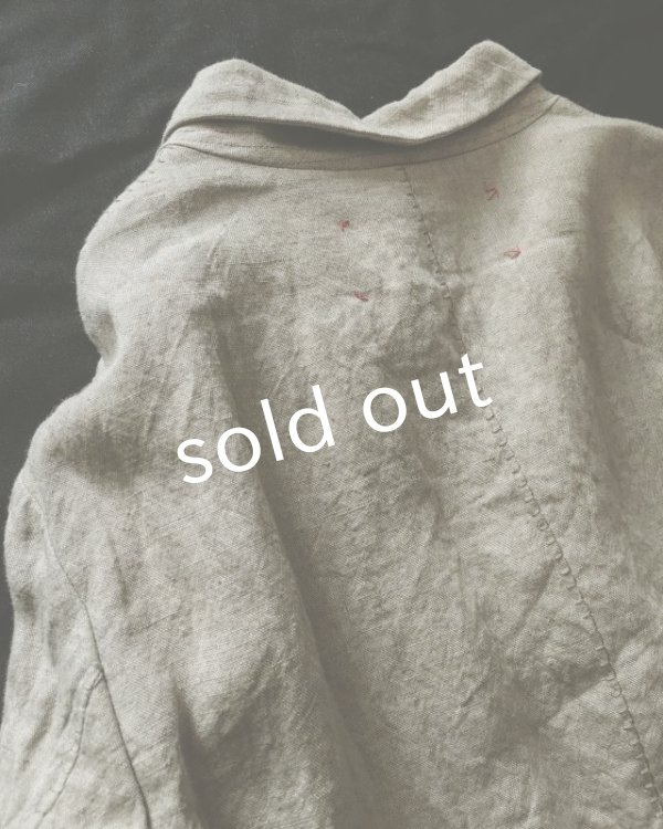 画像9: HALLELUJAH／1920年代　Veste「ロングジャケット」belgian sand baige (9)