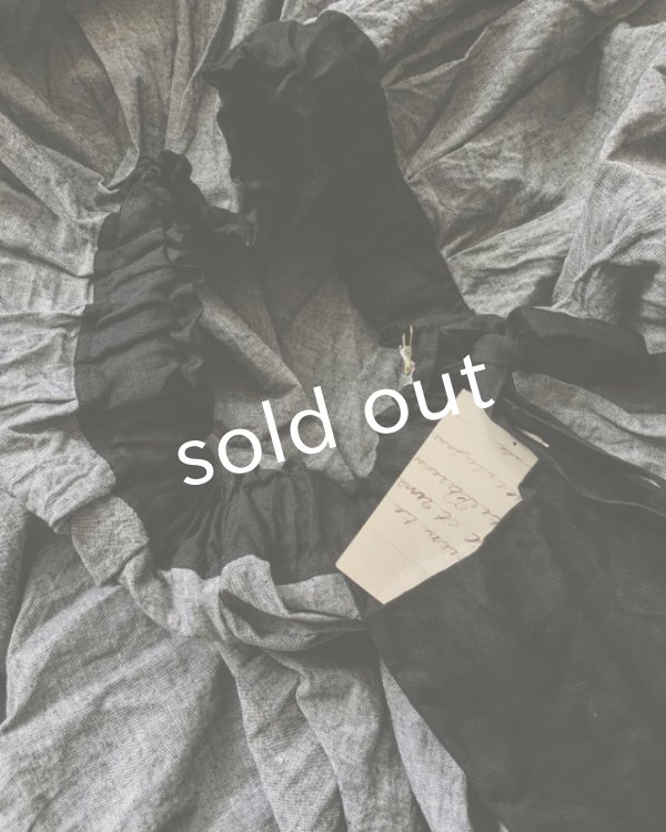 画像4: MARCHE' DE SOEUR/ポケットスカート・シャンブレー×ブラック (4)