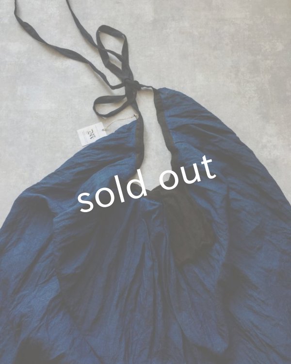 画像6: MARCHE' DE SOEUR/インディゴ染めエプロンスカート (6)