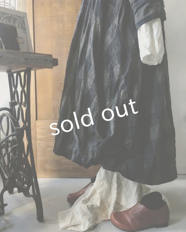 画像12: HALLELUJAH/Robe de Nomad ノマドローブ・Block check (12)