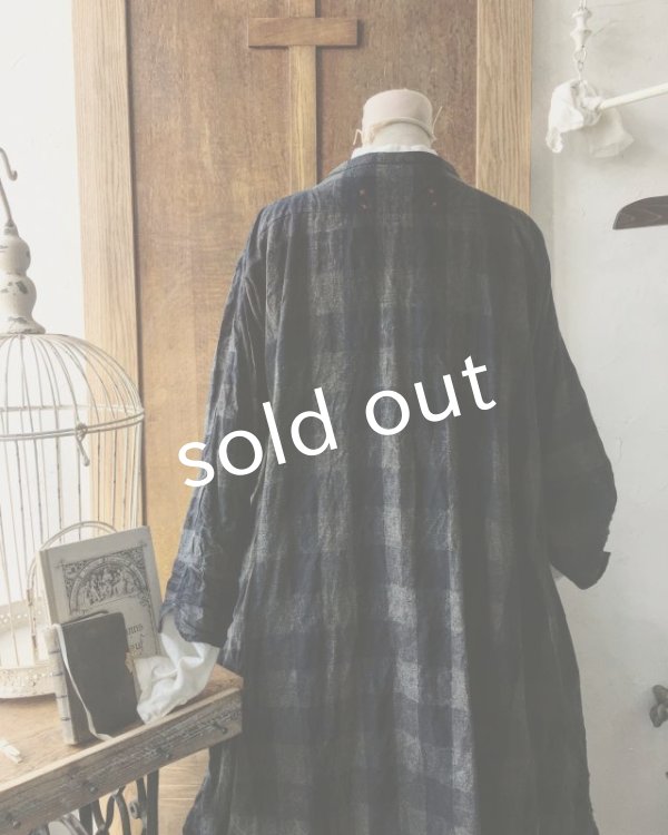 画像15: HALLELUJAH/Robe de Nomad ノマドローブ・Block check (15)