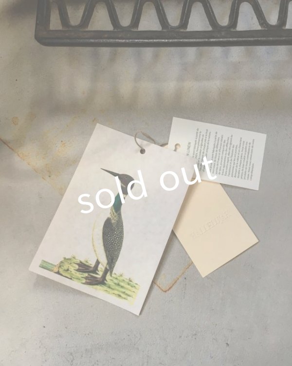 画像16: HALLELUJAH／Robe de fame de chambre　小間使いローブ・wool flax (16)