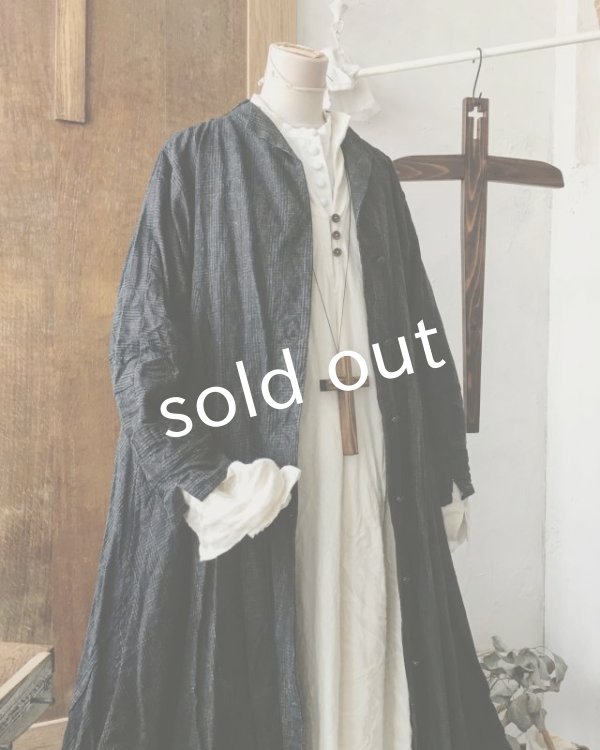 画像3: HALLELUJAH/Robe de Nomad ノマドローブ・Glen check (3)