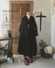 画像1: HALLELUJAH／Robe de fame de chambre　小間使いローブ・wool charcoal (1)