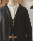 画像5: HALLELUJAH／Robe de fame de chambre　小間使いローブ・wool charcoal (5)