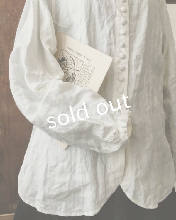 画像5: HALLELUJAH／Chemisier Victorien ヴィクトリア時代シャツ・off white (5)