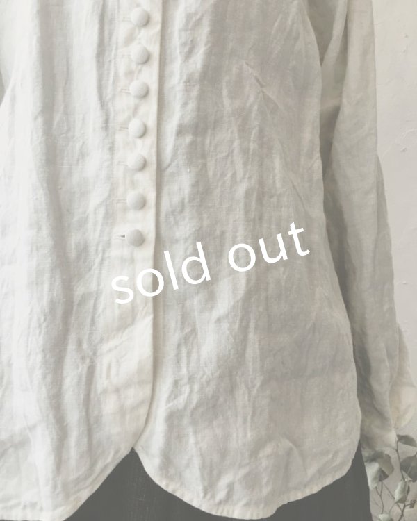 画像12: HALLELUJAH／Chemisier Victorien ヴィクトリア時代シャツ・off white (12)