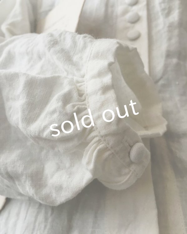 画像6: HALLELUJAH／Chemisier Victorien ヴィクトリア時代シャツ・off white (6)