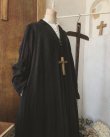 画像4: HALLELUJAH／Robe de fame de chambre　小間使いローブ・wool charcoal (4)