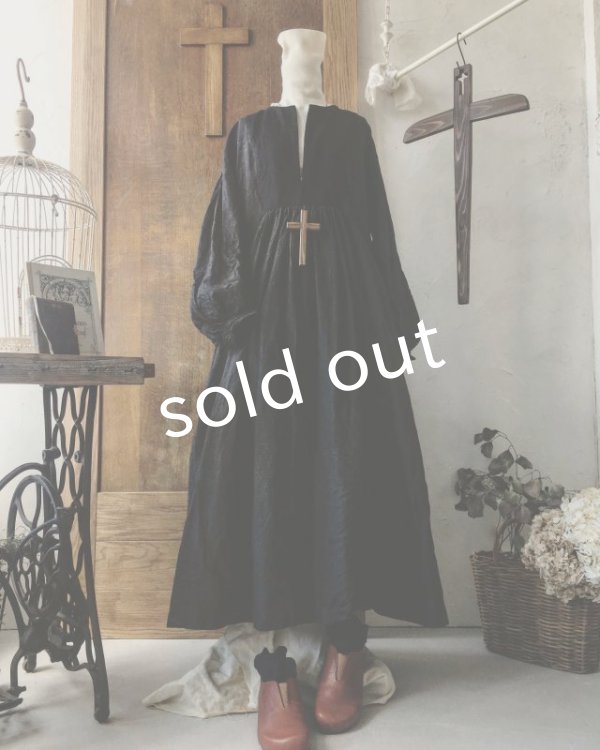 画像7: HALLELUJAH/La Bergère (1880′s)羊飼いローブ・チャコール (7)