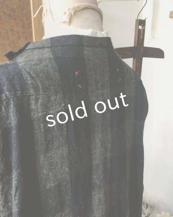 画像16: HALLELUJAH/Robe de Nomad ノマドローブ・Block check (16)