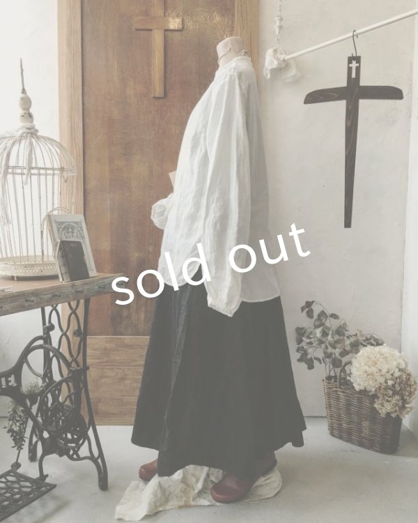 画像9: HALLELUJAH／Chemisier Victorien ヴィクトリア時代シャツ・off white (9)