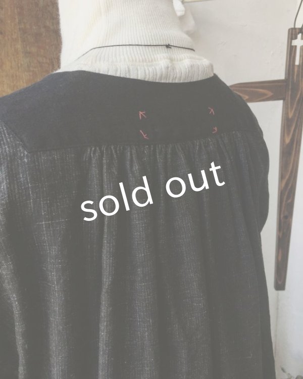 画像9: HALLELUJAH/La Bergère (1880′s)羊飼いローブ・チャコール (9)