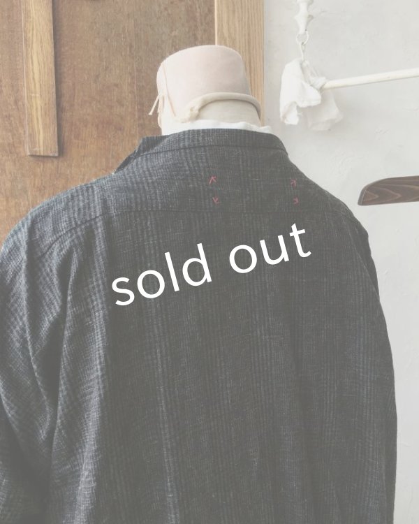 画像12: HALLELUJAH/Robe de Nomad ノマドローブ・Glen check (12)