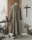 画像10: HALLELUJAH／Robe de fame de chambre　小間使いローブ・wool baige (10)