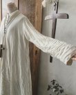 画像5: HALLELUJAH／Robe de fame de chambre　小間使いローブ・wool ivory (5)