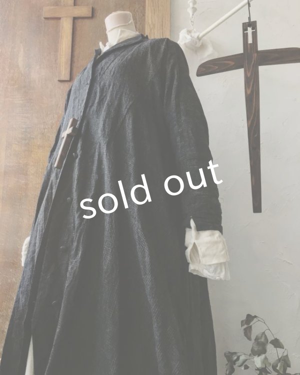 画像11: HALLELUJAH/Robe de Nomad ノマドローブ・Glen check (11)