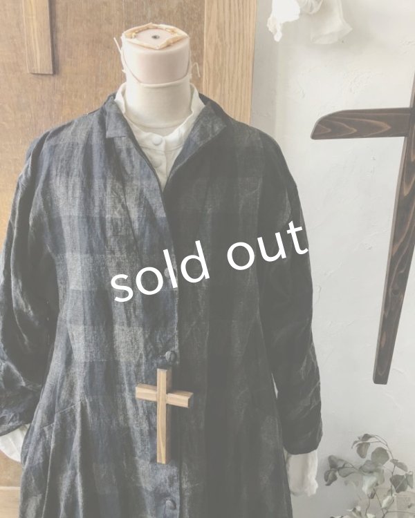 画像6: HALLELUJAH/Robe de Nomad ノマドローブ・Block check (6)