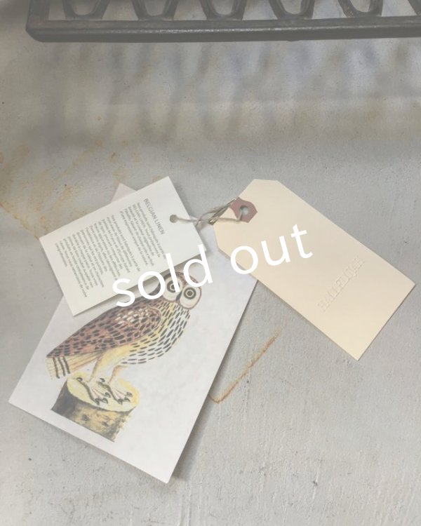 画像14: HALLELUJAH／Robe de fame de chambre　小間使いローブ・wool charcoal (14)