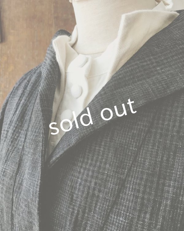 画像7: HALLELUJAH/Robe de Nomad ノマドローブ・Glen check (7)