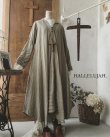 画像4: HALLELUJAH／Robe de fame de chambre　小間使いローブ・wool baige (4)