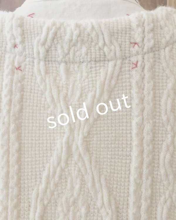 画像12: HALLELUJAH／Robe d’Aran　アランローブ・off white (12)