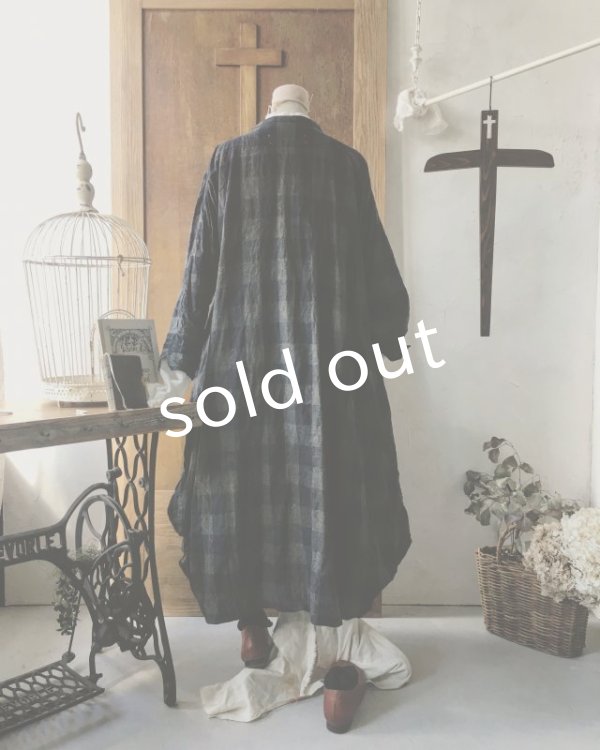 画像14: HALLELUJAH/Robe de Nomad ノマドローブ・Block check (14)