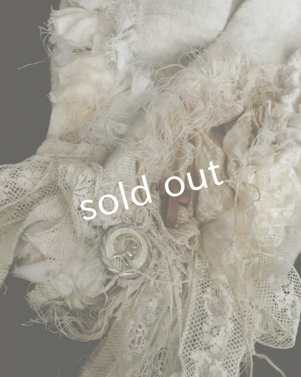 画像6: pollenbienco／アルルの少女の衿飾り・メダイユ (6)