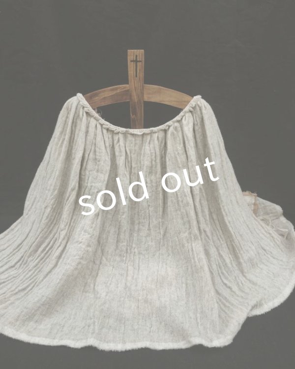 画像7: pollenbienco／ブルターニュの少女のポンチョ (7)