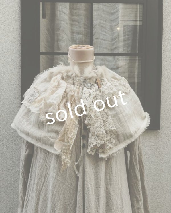 画像9: pollenbienco/アルルの少女の衿飾り・ケープ (9)