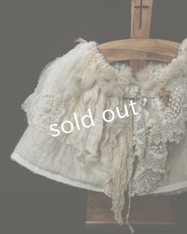 画像4: pollenbienco/アルルの少女の衿飾り・ケープ (4)