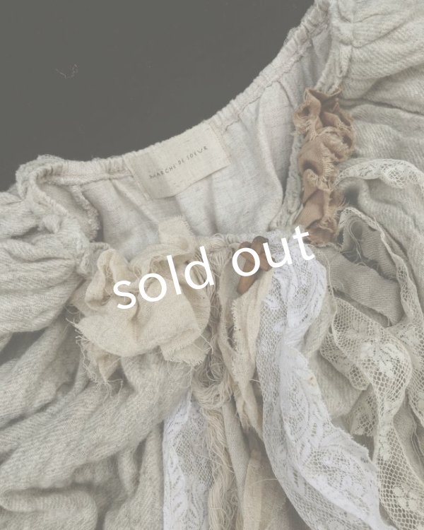 画像4: pollenbienco／ブルターニュの少女のポンチョ (4)