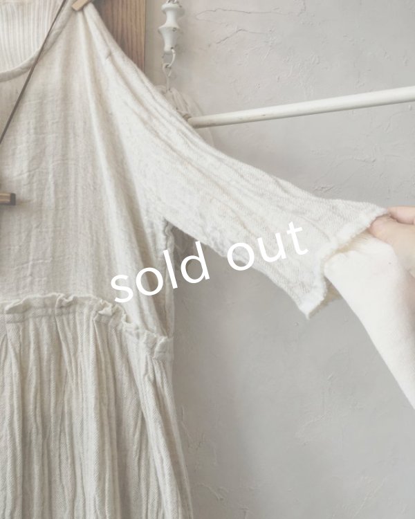 画像7: MARCHE' DE SOEUR/たっぽりウールワンピース・オフ (7)