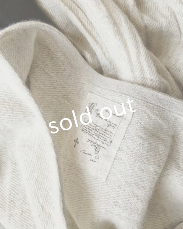 画像9: MARCHE' DE SOEUR/たっぽりウールワンピース・オフ (9)