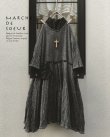 画像1: MARCHE' DE SOEUR/ウールリネンワンピース・黒 (1)