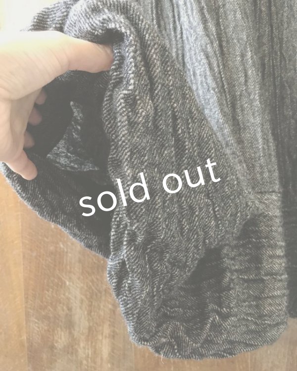 画像4: MARCHE' DE SOEUR/たっぽりウールワンピース・黒 (4)