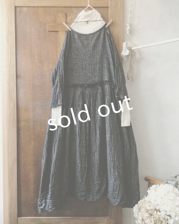 画像8: MARCHE' DE SOEUR/たっぽりウールワンピース・黒 (8)