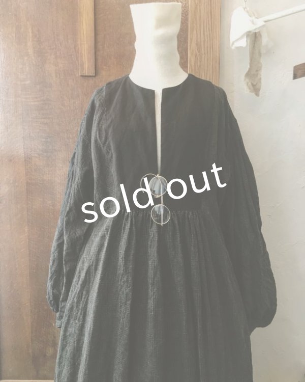 画像4: HALLELUJAH／La Bergère (1880′s)羊飼いローブ・グレンチェック (4)