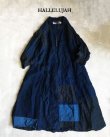 画像1: HALLELUJAH／1920s　Nomad Dress　ノマドドレス・インディゴ (1)