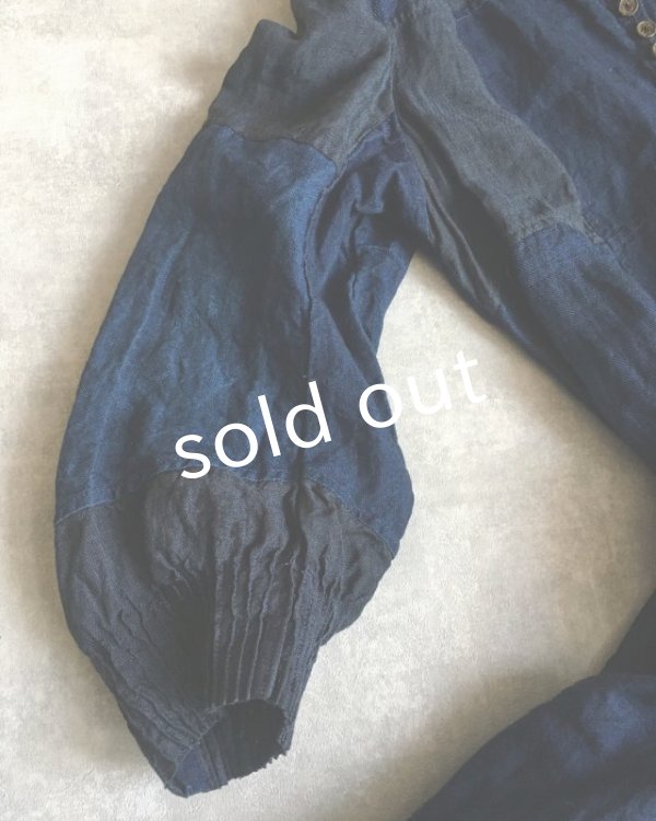 画像5: HALLELUJAH／1920s　Nomad Dress　ノマドドレス・インディゴ (5)